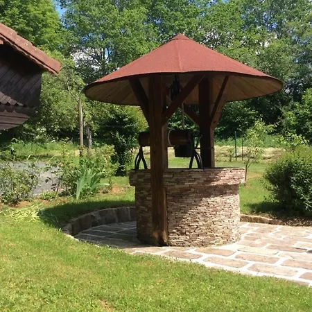 Du Cerf Dans Un Cadre De Verdure